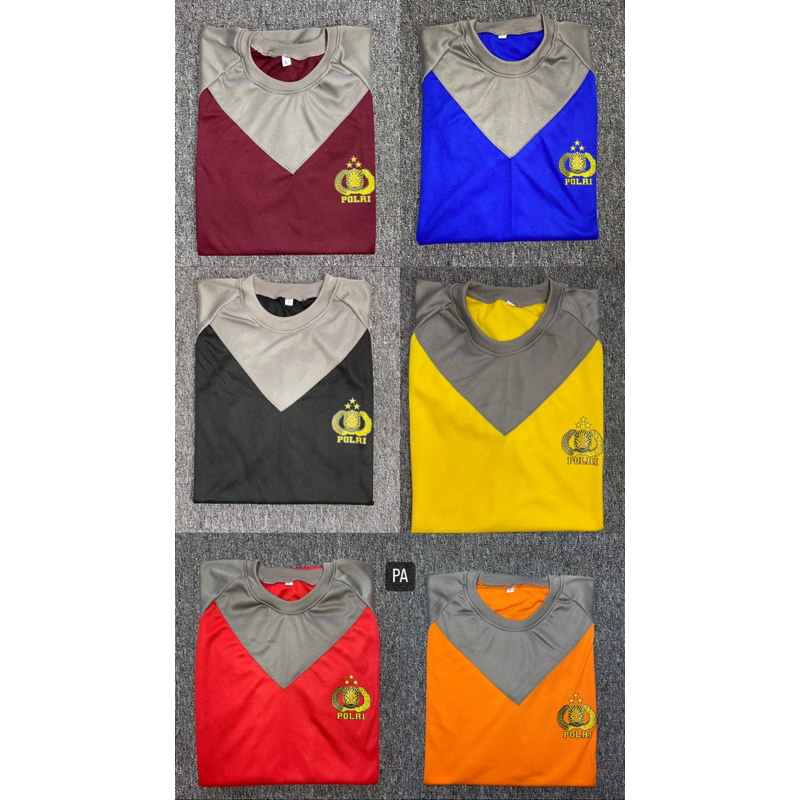 KAOS POLOS POLISI // KAOS POLOS POLRI // KAOS POLISI MURAH // KAOS MURAH //