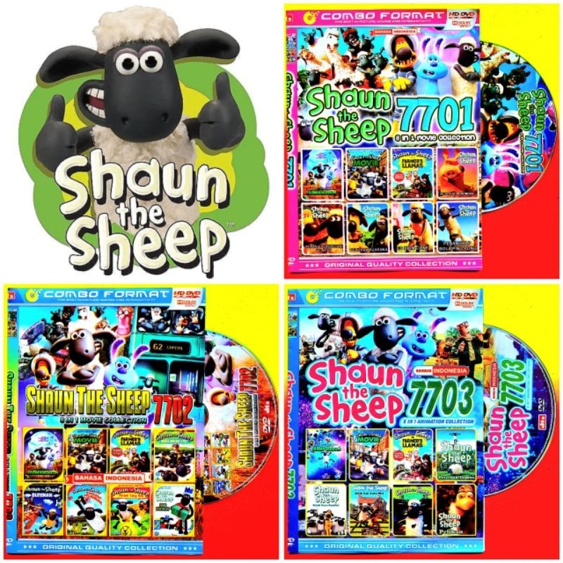 KASET FILM SHAUN THE SHEEP BAHASA INDONESIA-KASET KARTUN SHAUN THE SHEEP-KASET SHAUN THE SHEEP-KASET