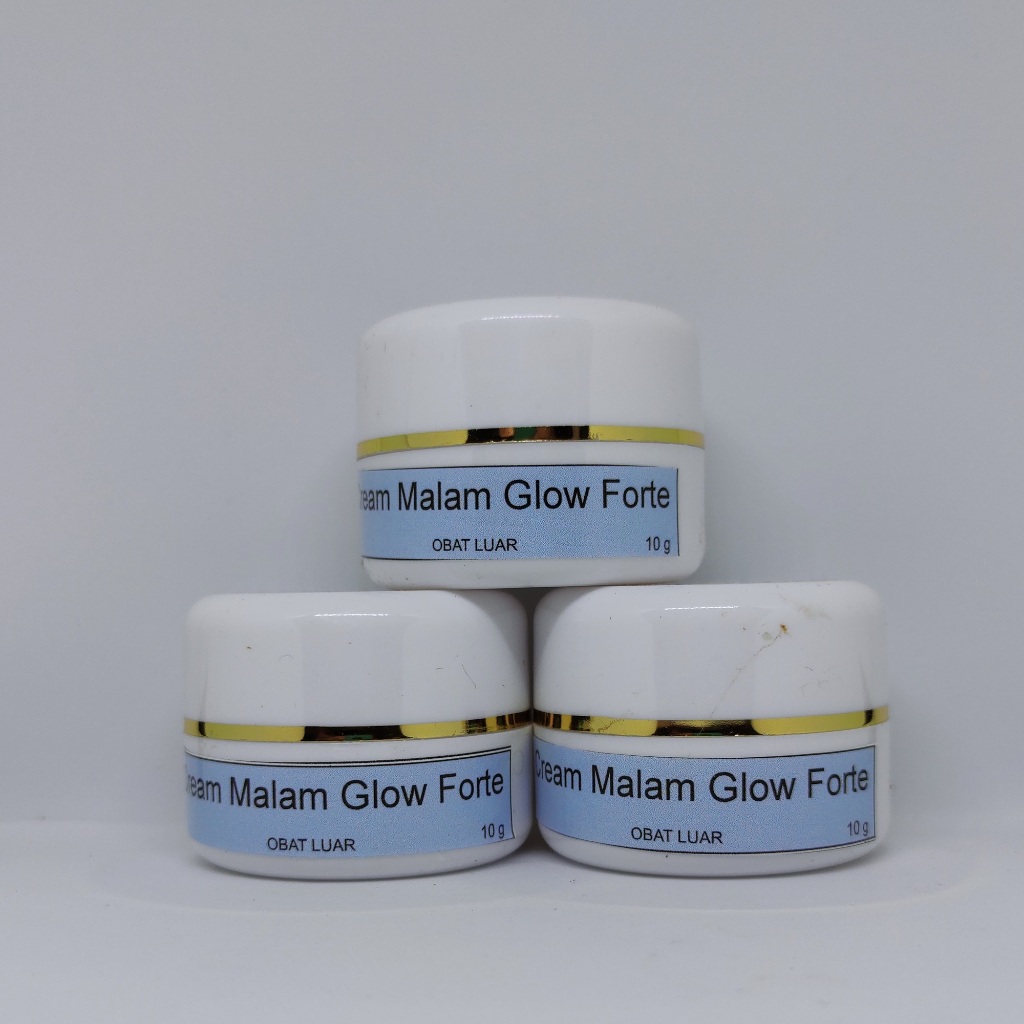 glowing forte / glow forte / cream malam glow forte