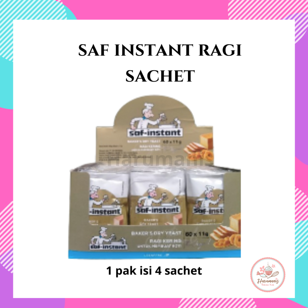 

Saf Instant Ragi Roti Sachet 11 gr