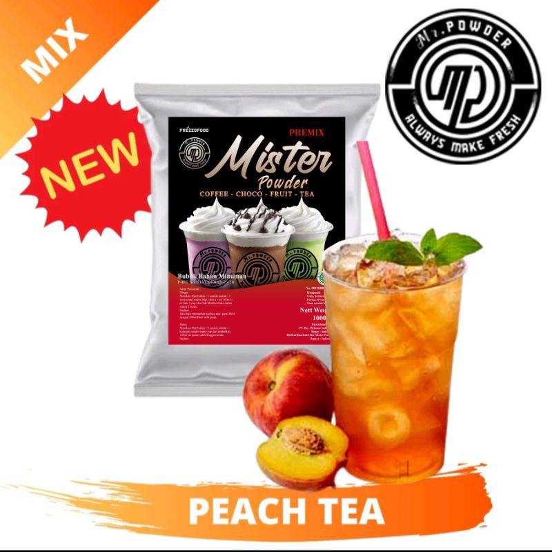 

BUBUK MINUMAN KEKINIAN PEACH TEA ANEKA RASA PREMIUM