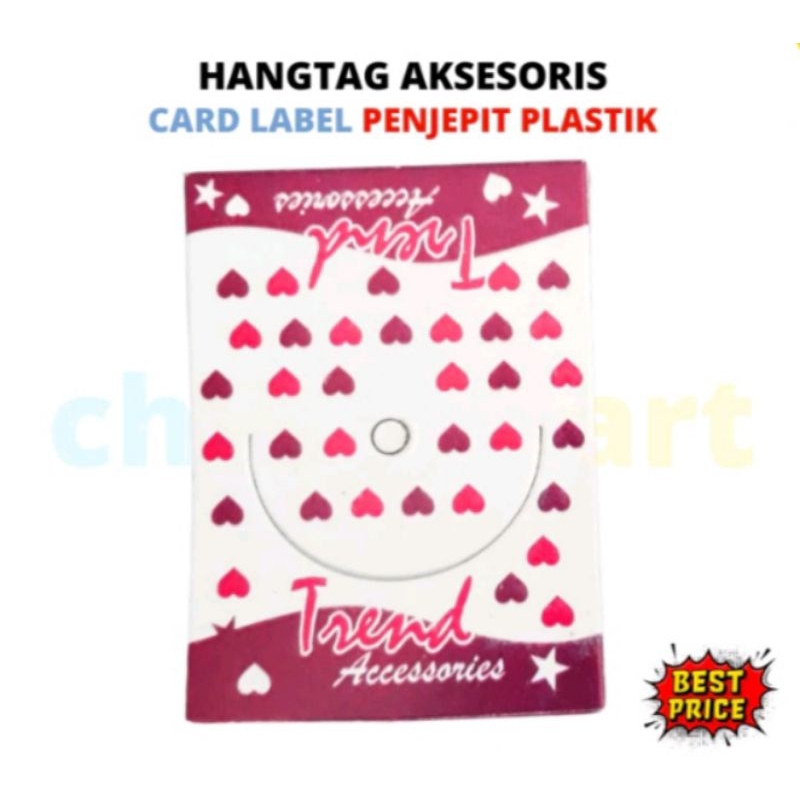

Label Aksesoris Hang tag Aksesoris harga untuk 50 Pcs