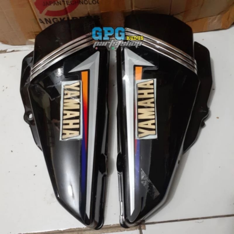 Box Tutup Aki Cover Tepong Aki RX King 2001 Hitam