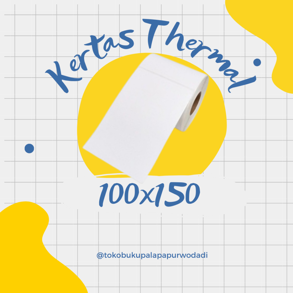

Label Stiker Thermal A6 100x150mm