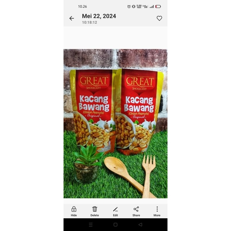 

GREAT Kacang Bawang