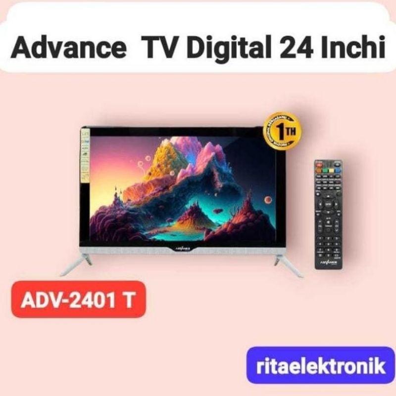 TV LED 24 Inchi Advance ADV 2401T Diagonal 60 Cm