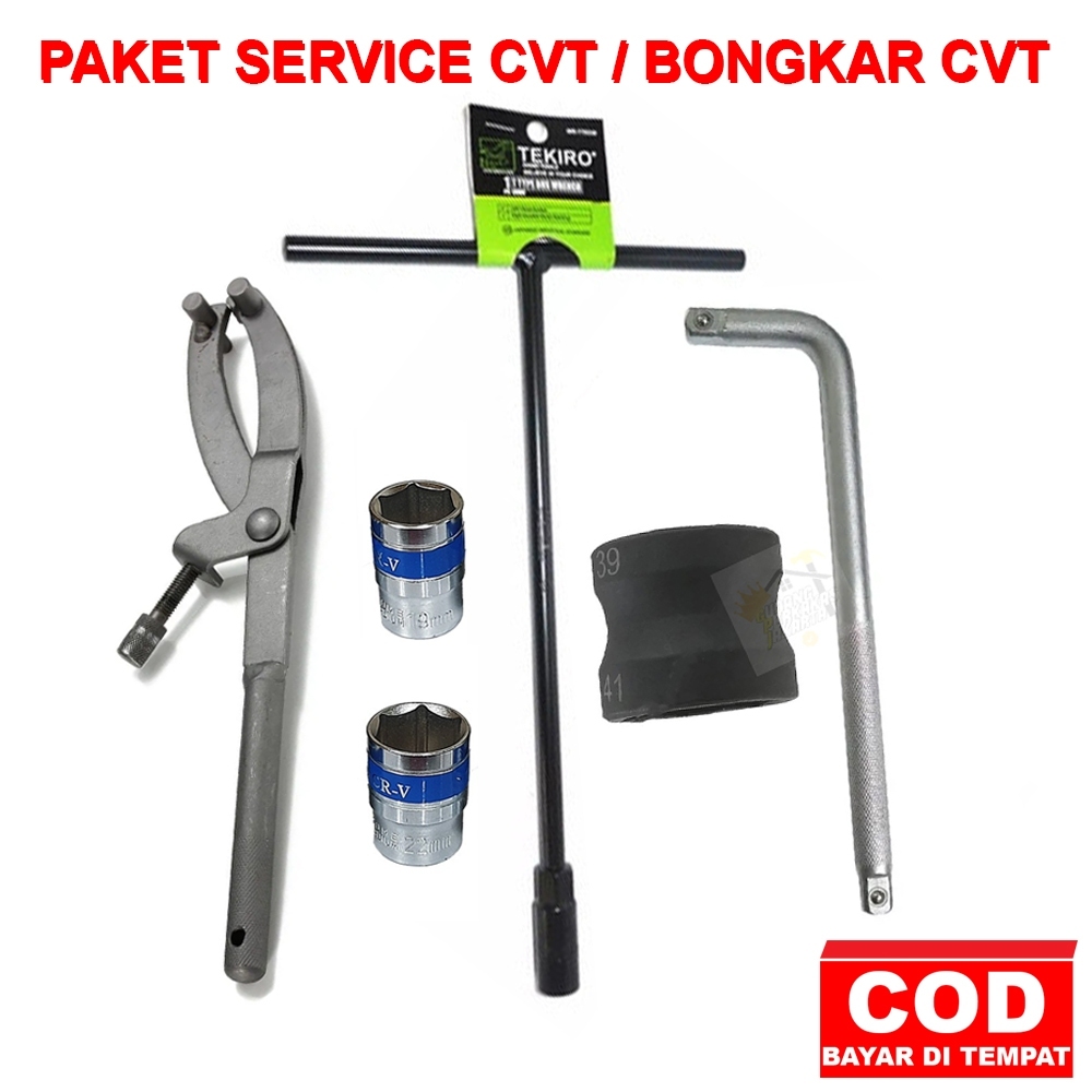 PAKET SERVIS CVT MATIC BONGKAR CVT / KUNCI SERVIS CVT MATIC