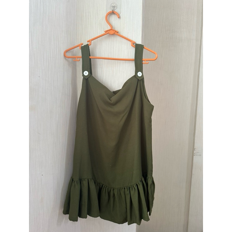 M by Mischa - green top PRELOVED