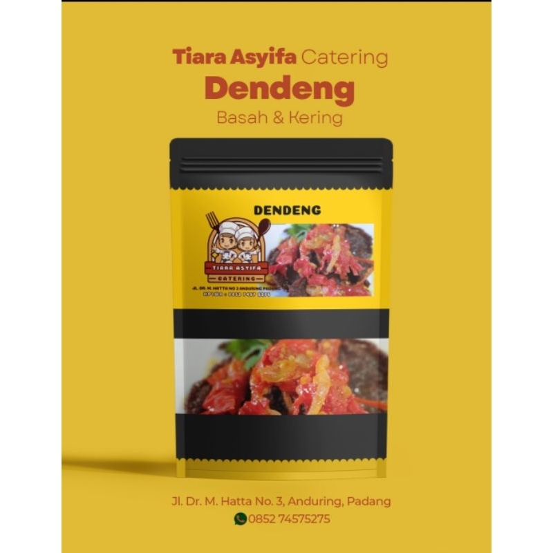 

Tiara Asyifa Dendeng Balado (Basah) berat 250 gram bumbu rempah khas padang