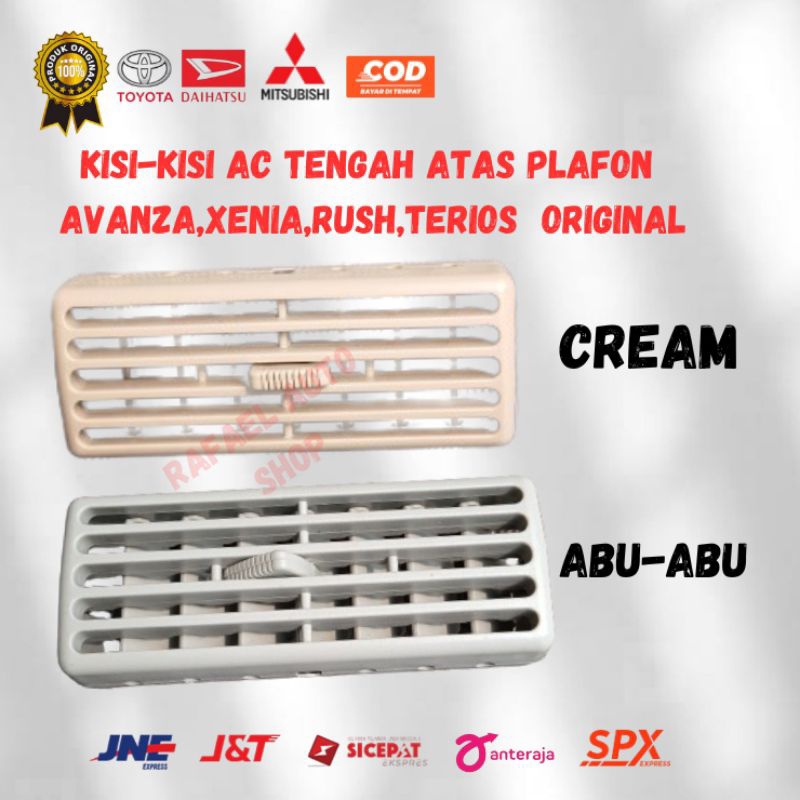 KISI KISI AC PLAFON MOBIL AVANZA XENIA RUSH TERIOS 2004-2021 ORIGINAL