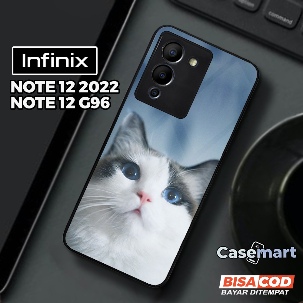 Case Infinix Note 12 2022 Note 12 G96 Casing Hp Infinix Note 12 2022  Note 12 G96 CASEMART [MEOW] Ca