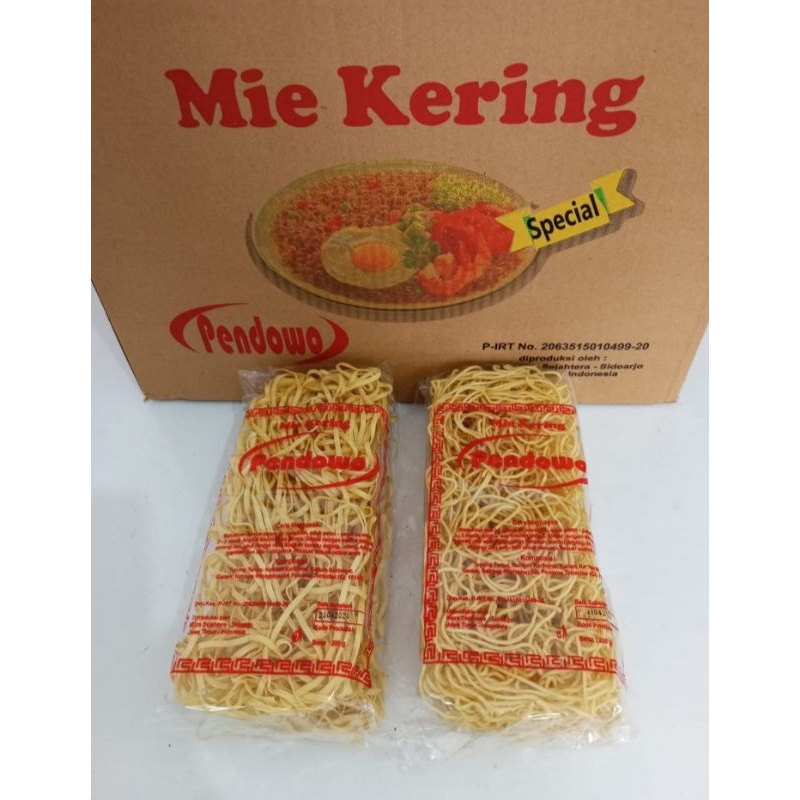 

Mie Kering Pendowo .