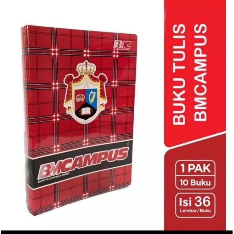 

Buku BMC campus 36 Lembar( 1pak isi 10)