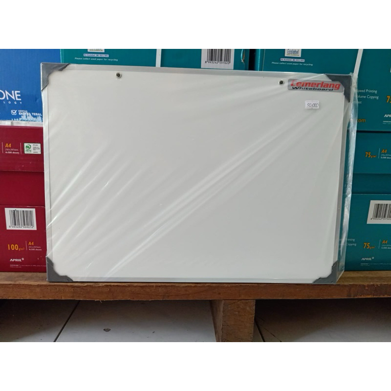 

PAPAN TULIS WHITE BOARD KECIL 35 X 50 CM WHITE BOARD ANAK MURAH