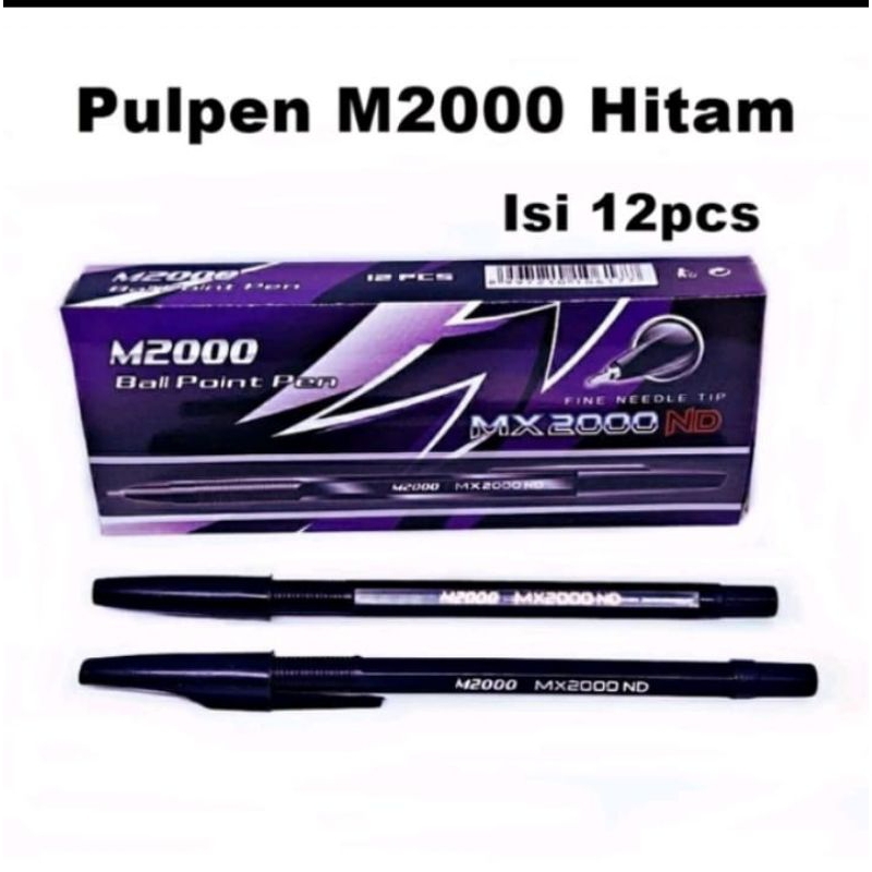 

PULPEN M2000 MX 2000 ND / BALL POINT PEN M2000 ( 1 pack isi 12 pcs)