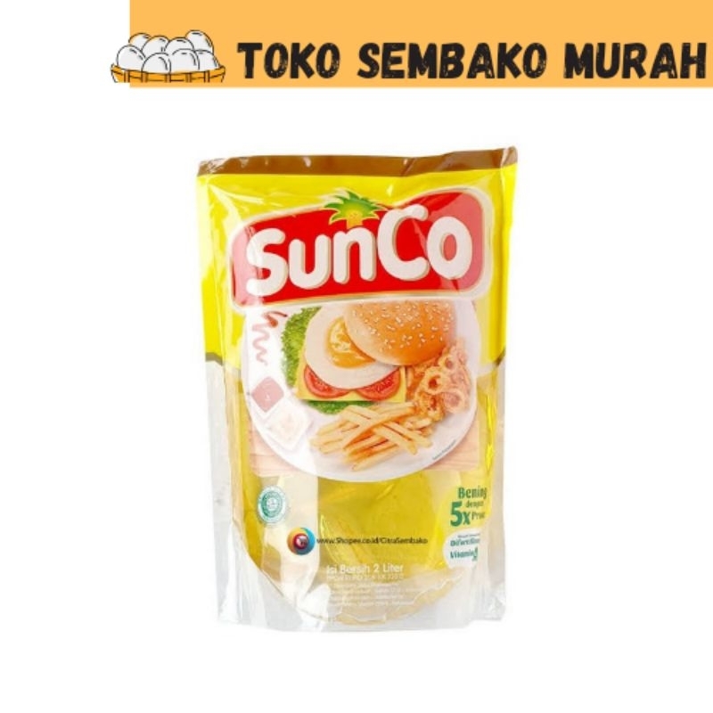 

MINYAK GORENG SUNCO 2LT | SEMBAKO BUMBU MURAH