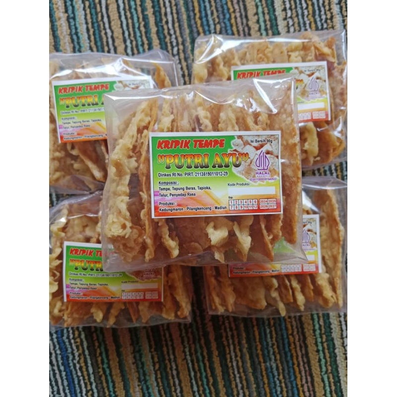 

KRIPIK TEMPE PUTRI AYU KHAS MADIUN