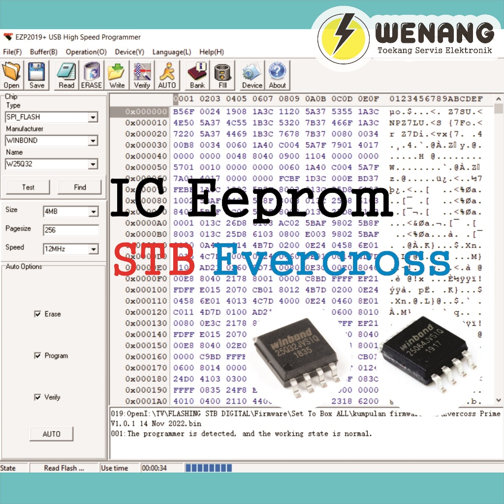 FIRMWARE STB DIGITAL Evercross