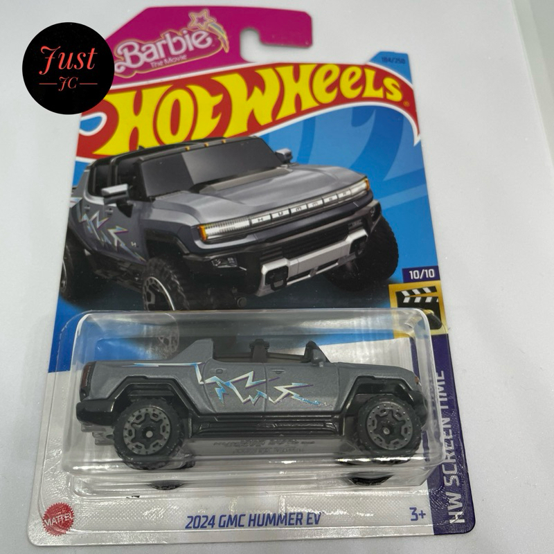 Hotwheels Hot Wheels 2024 GMC HUMMER EV Black Hitam Mattel Mainan Mobil Toy Car Hadiah Kado Gift Sou