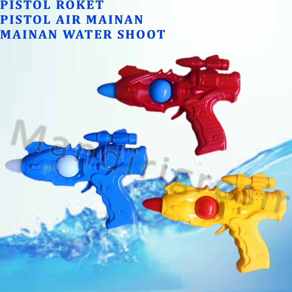 Pistol Plastik Mainan * Pistol Roket * Pistol Bunyi Mainan Anak-Anak * 1pcs