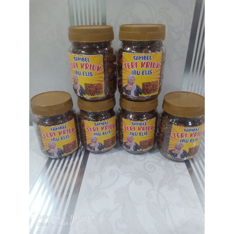 

Sambel Teri Kriuk Pedas Manis/Sambel Teri/Sambal Teri/Teri Pedas/Teri Pedas Manis/Teri Ibu Elis