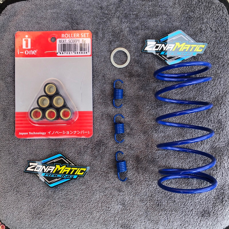 PAKET HEMAT CVT 1000RPM 1500RPM ALL MATIC by ZONA MATIC RACING | (Beat/Mio/Vario/Scoopy/Genio/Nmax/A