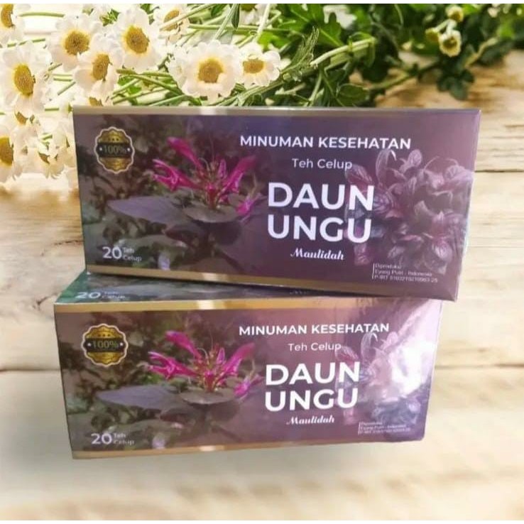 

Teh Celup Daun Ungu Maulidah Isi 20 Pcs