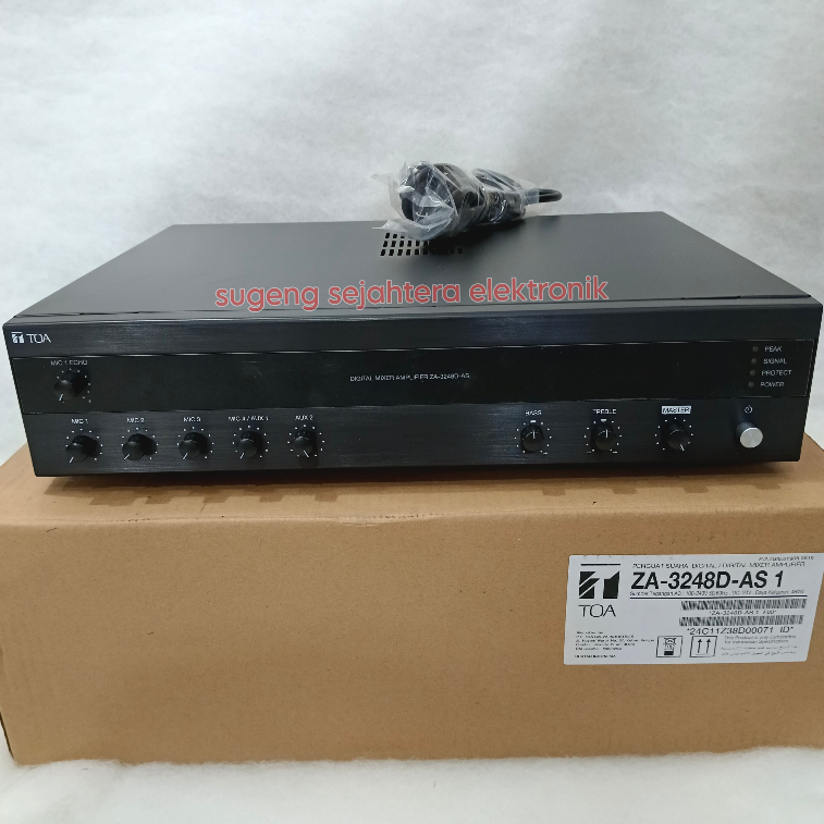 Amplifier Toa ZA-3248D ZA 3248 D 480 Watt