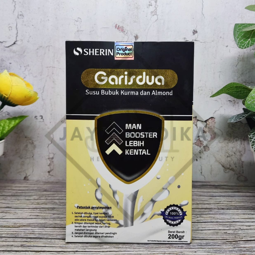 Susu Garis Dua Khusus Untuk Pria Kurma Almond 200 Gr