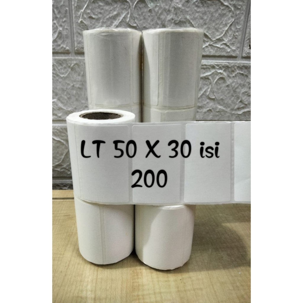 

LABEL THERMAL 50X30 ISI 200 RECEIPT PRINTER XPRINTER 50 X 30