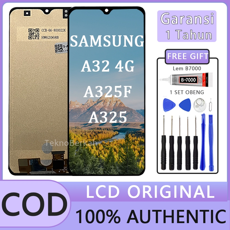 【ORIGINAL+LEM】LCD SAMSUNG A32 4G / A325 / A325F ORIGINAL 100% FULL SET LAYAR HIGH ORI TOUCHSCREEN(Ga