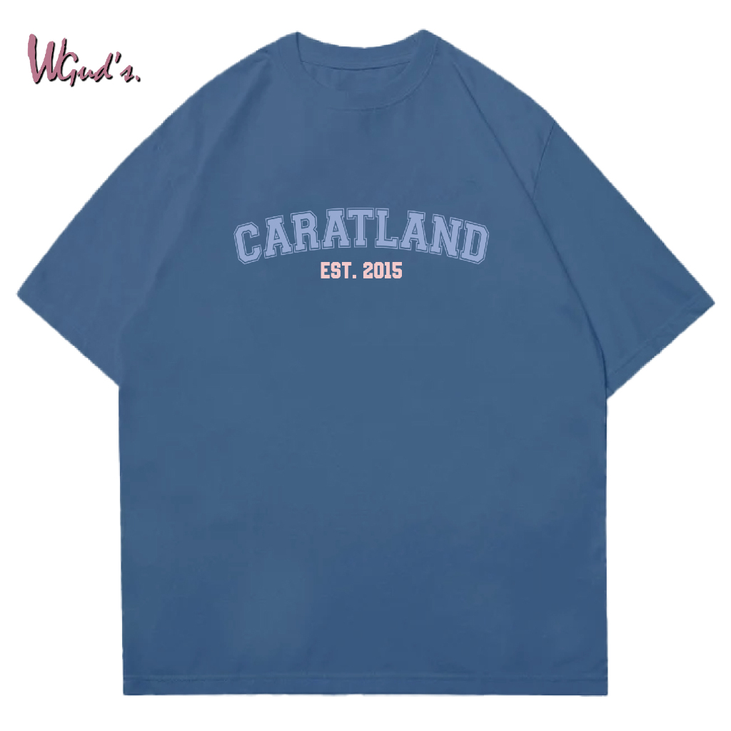WGUD'S Cotton Combed 30S T-shirt CARAT LAND [sablon DTF] Unisex Pria & Wanita *PREMIUM QUALITY*-1