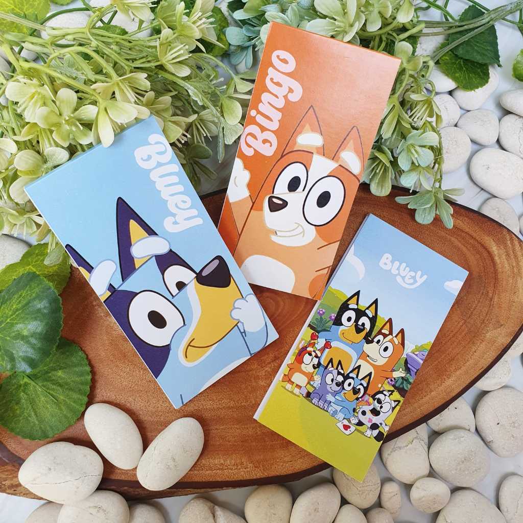 

Bluey Bingo Mini Long Notes Buku Catatan Tulis Notebook Notepad Souvenirs Hampers Birthday Ulang Tahun Anak Kids