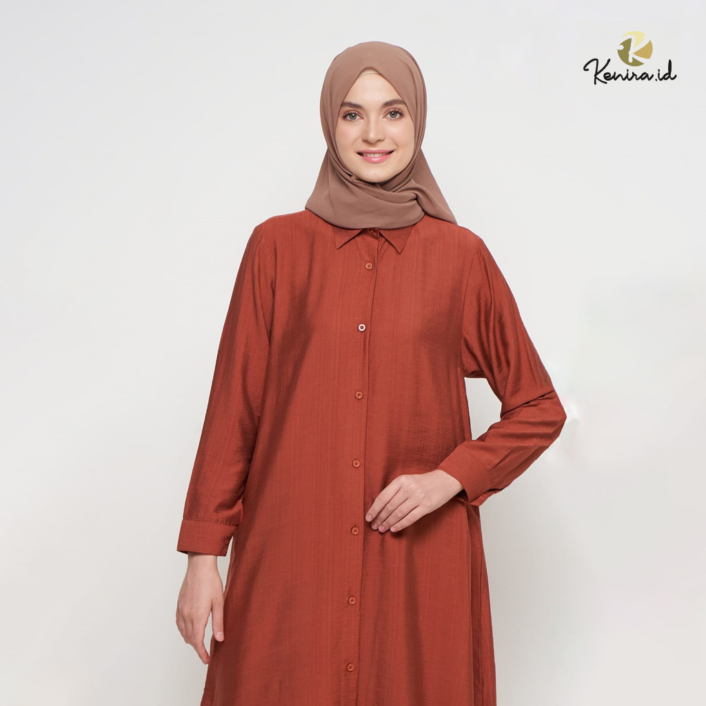 Aliqa Tunik Brick - Tunik By Kenira.id