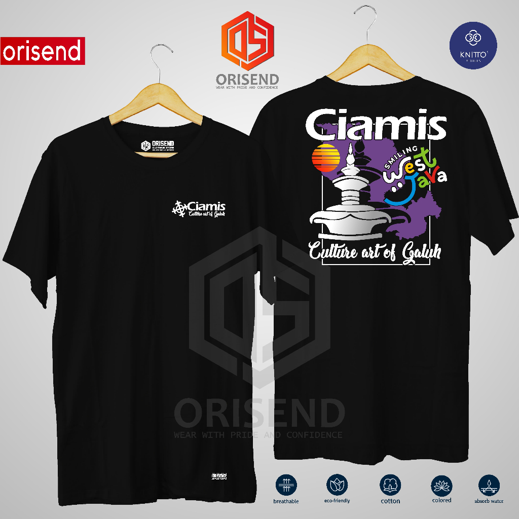 Orisend Kaos Ciamis Kaos Urang Ciamis Terbaru Kaos Ulang Tahun Ciamis Bahan