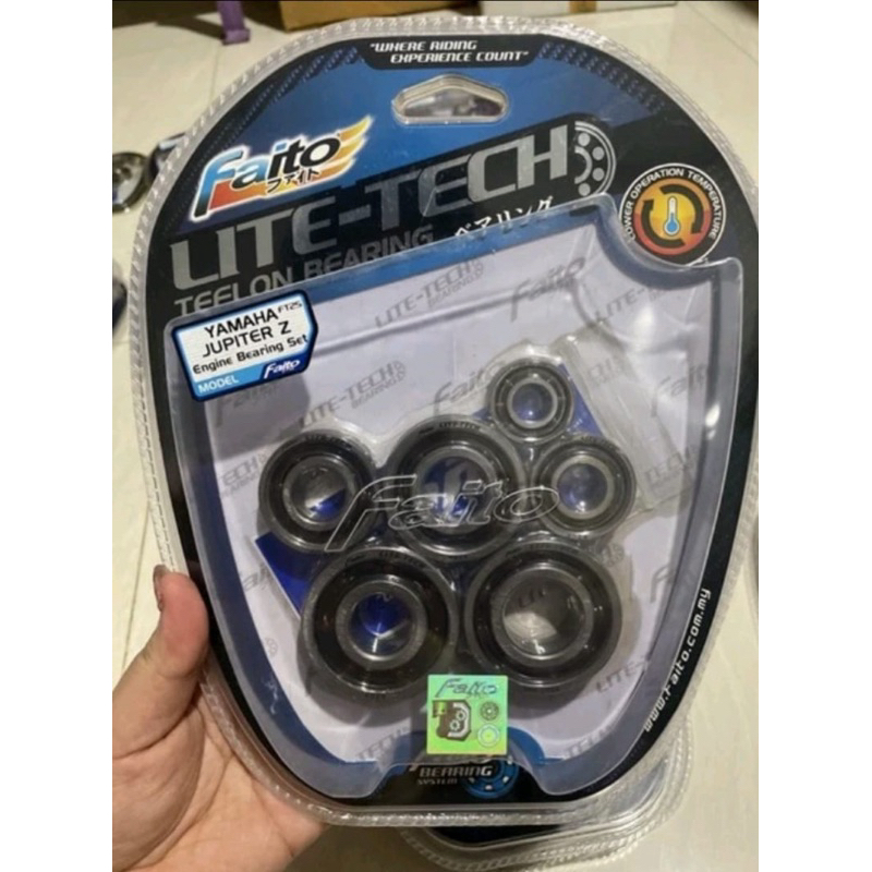 Lahar Faito Lite-Tech Bearing Kruk As Jupiter z Full Set Faito