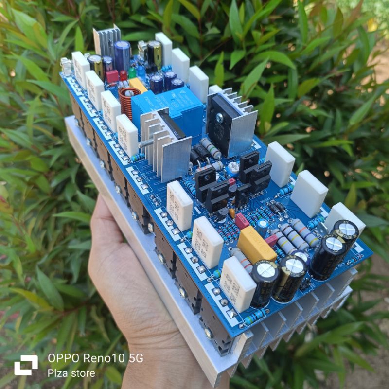 Kit driver MCRD V3 Darlington 2U 20cm 7 set Tr final lengkap protector speaker double layer fullset 