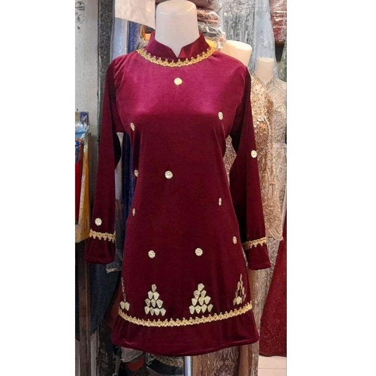 Baju penari Palembang/Baju tari tanggai adat palembang (dewasa)