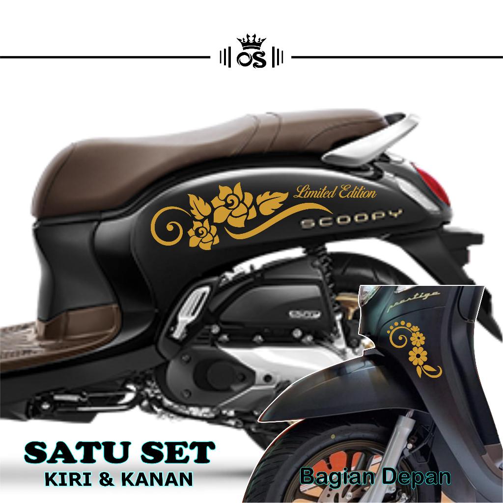 STICKER CUTTING SCOPPY / MTF 4 / STRIPING SCOOPY / STIKER SCOOPY / STIKER MOTOR / STICKER SCOOPY UNI