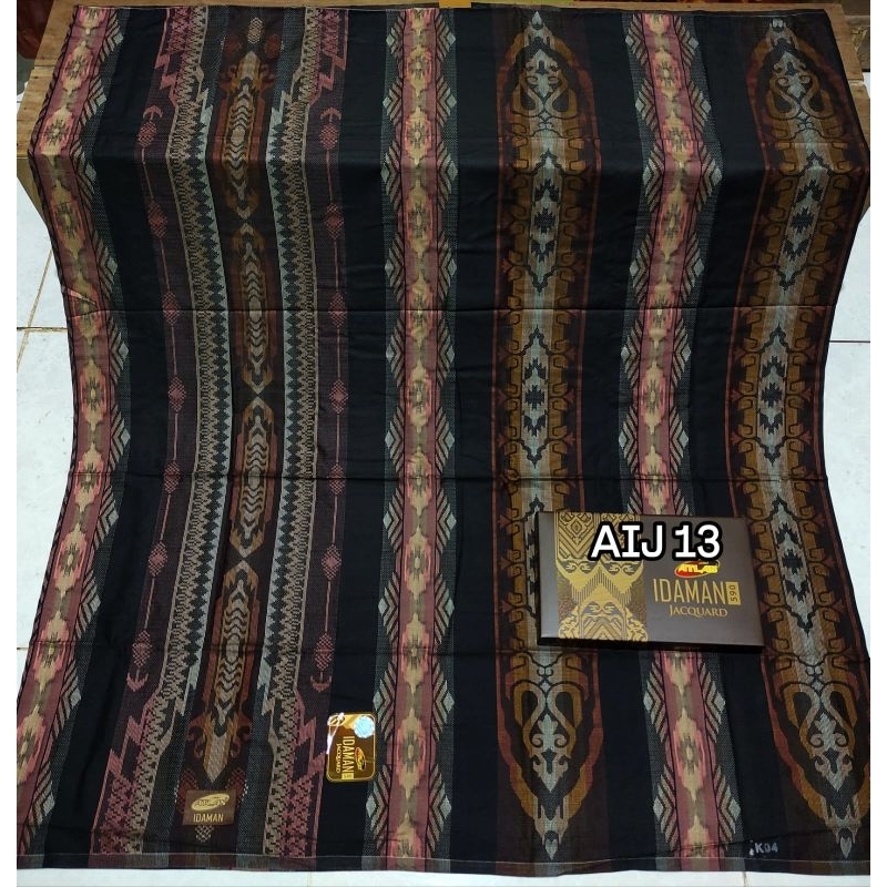 SARUNG ATLAS RAYON JACQUARD 590 GOLD TERBARU