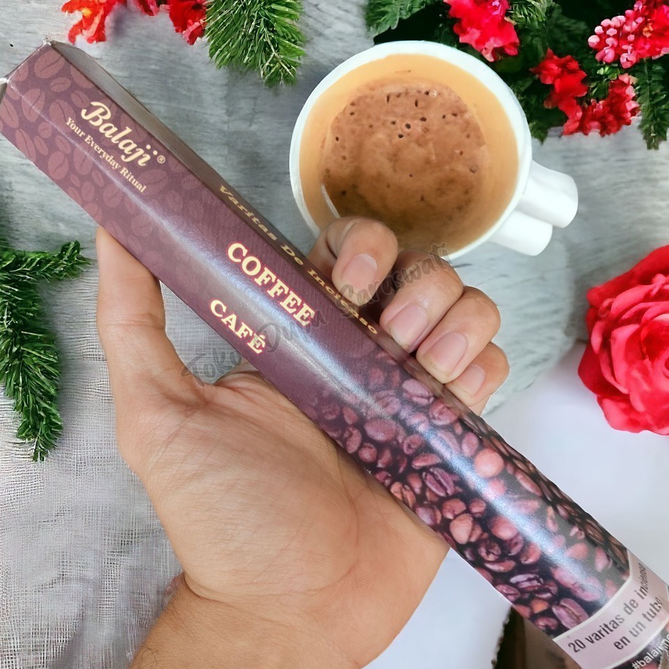 Lariza Hio Dupa Wangi Aromaterapi Kopi Premium Hexagonal Isi 2 Stik