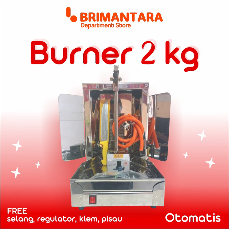 Burner kebab otomatis / mesin kebab otomatis kapasitas 2kg