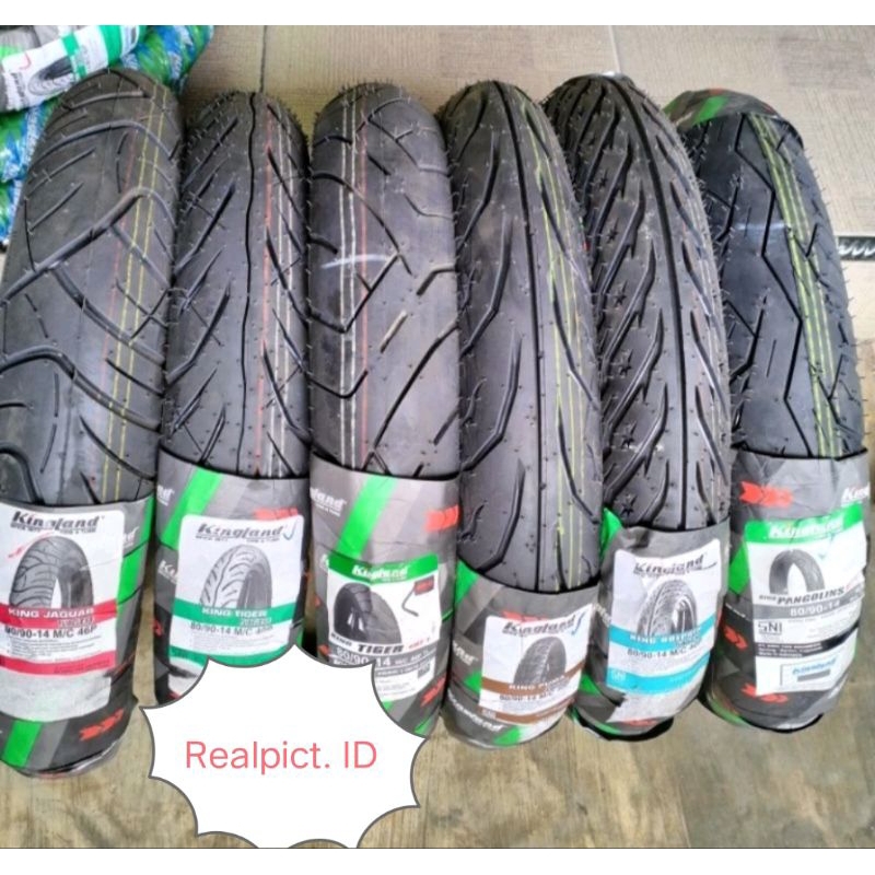 (Stock Ready) Ban Matic Tubeless Kingland ORI (80/90-14, 90/90-14, 70/90-14) Untuk motor matic Mio, 