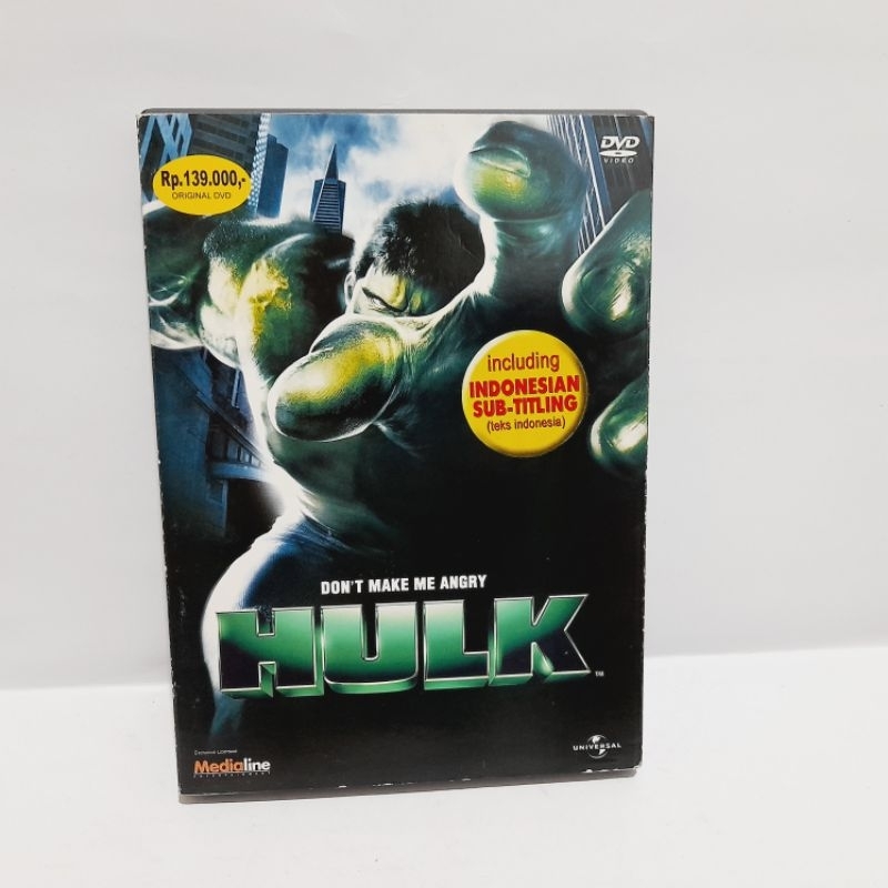 DVD Hulk Don't Make Me Angry (Original)