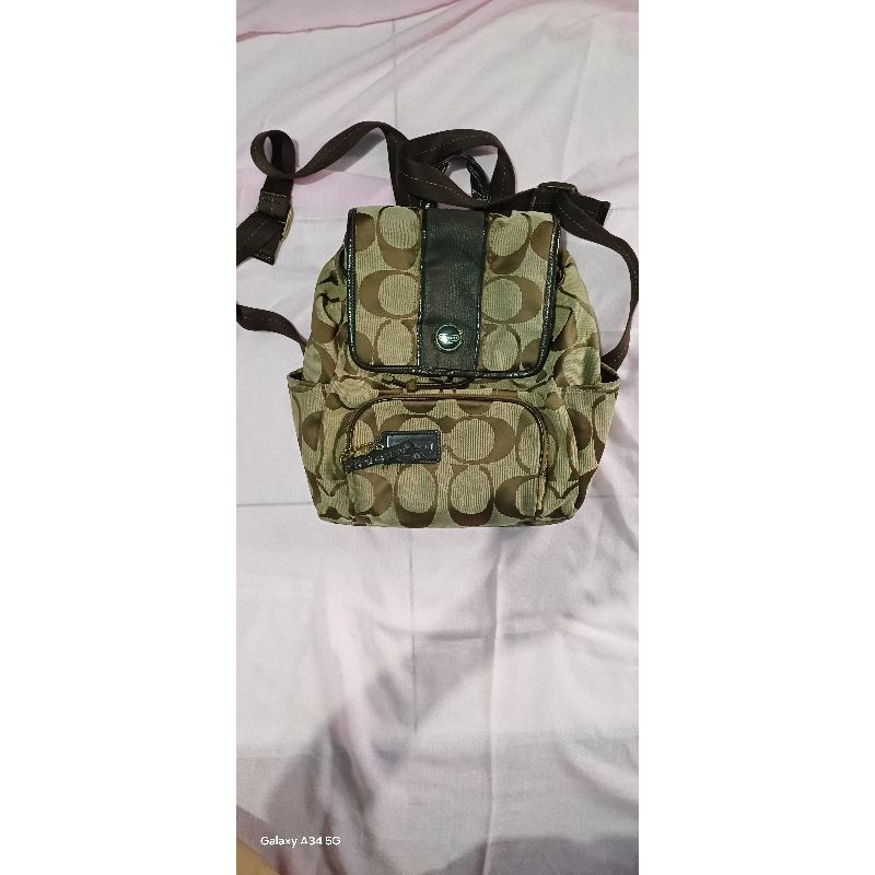 Coach backpack preloved