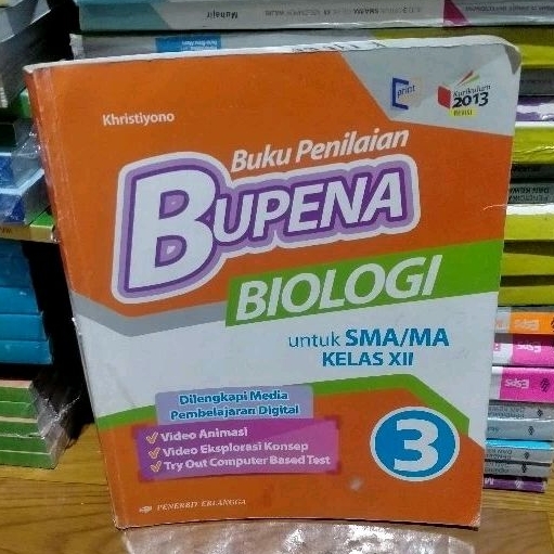 BUKU BUPENA BIOLOGI KELAS XII-12-3 SMA MA ERLANGGA