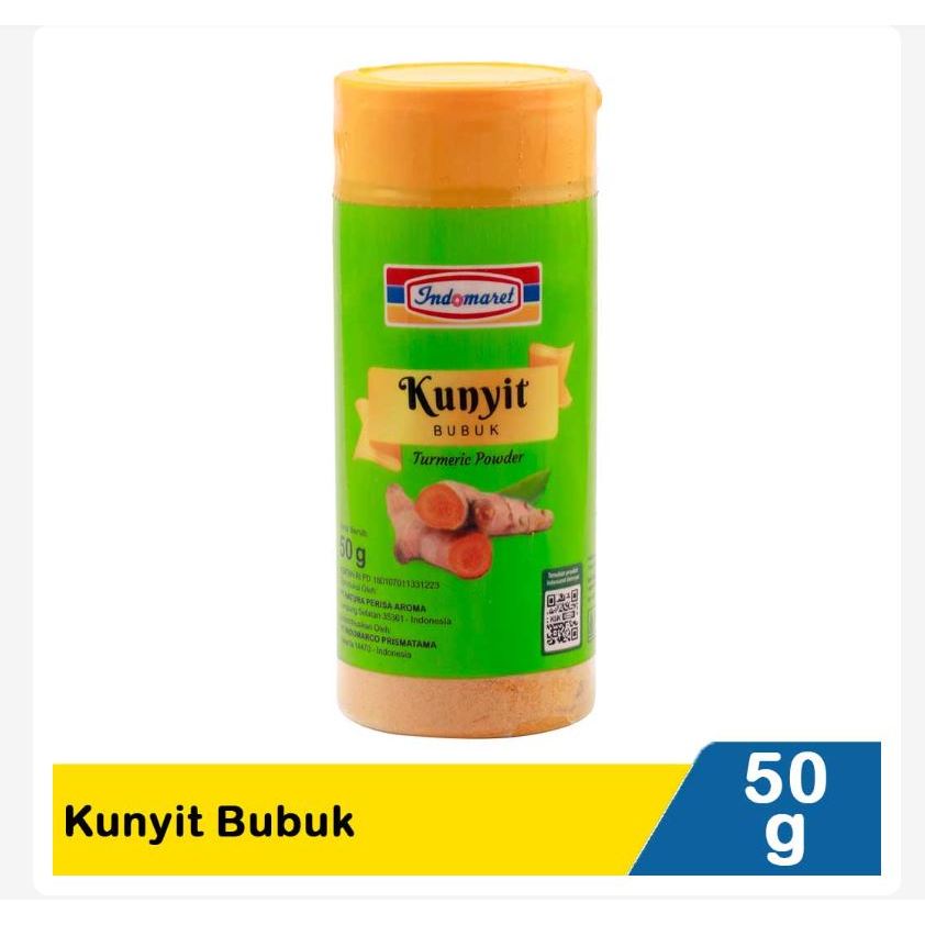 

Indomaret kunyit bubuk / Ketumbar bubuk / lada putih bubuk 50 gr