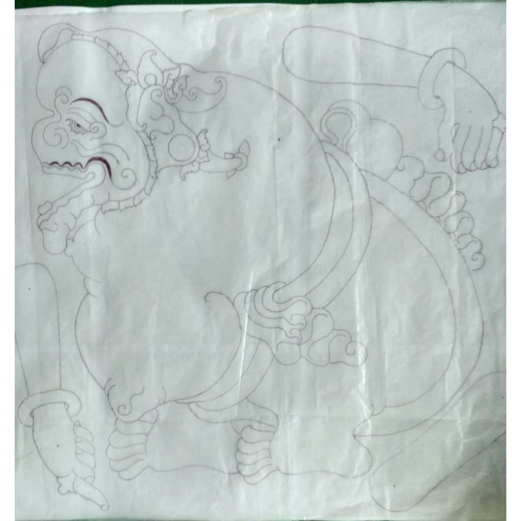 blak wayang semar gaya cirebon