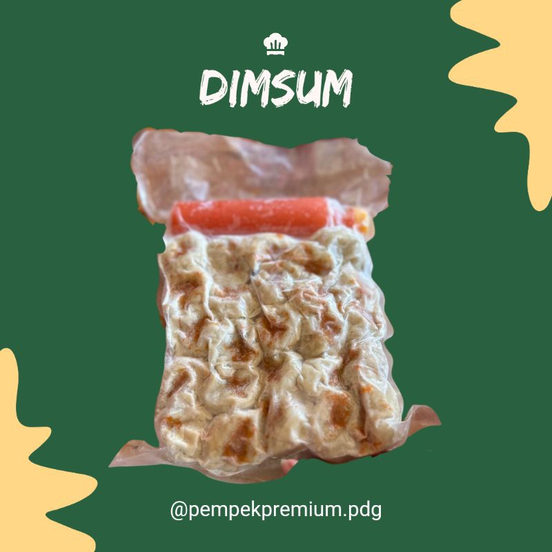 

Dimsum Ikan Frozen isi 50 (pengiriman Sumbar)