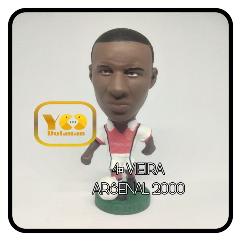 4# VIEIRA - ARSENAL 2000 CORINTHIAN PROSTARS FIGURE PEMAIN BOLA